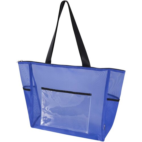DéBlé Mesh gerecyclede shopper 23L 130138 bedrukt met logo