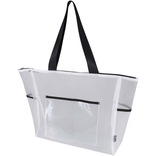 DéBlé Mesh gerecyclede shopper 23L 130138 bedrukt met logo