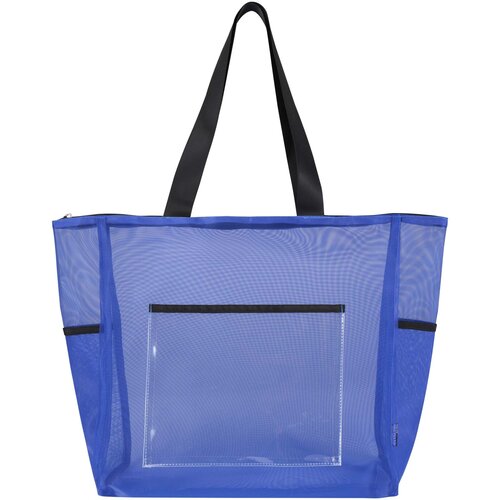 DéBlé Mesh gerecyclede shopper 23L 130138 bedrukt met logo