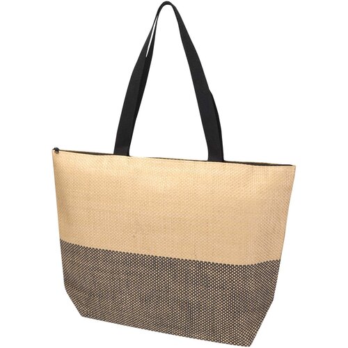 DéBlé Rhythm Straw Paper shopper 21L 130156 bedrukt met logo