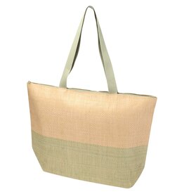 DéBlé Rhythm Straw Paper shopper 21L 130156 bedrukt met logo