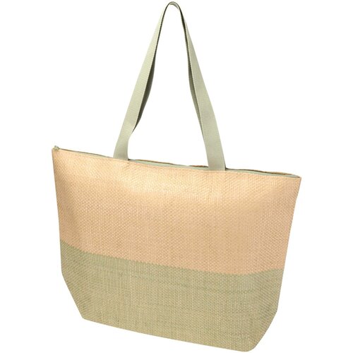 DéBlé Rhythm Straw Paper shopper 21L 130156 bedrukt met logo