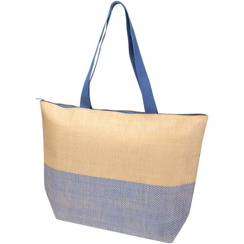 DéBlé Rhythm Straw Paper shopper 21L 130156 bedrukt met logo