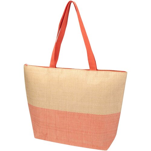 DéBlé Rhythm Straw Paper shopper 21L 130156 bedrukt met logo