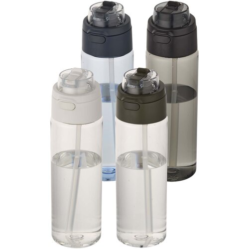 DéBlé Theron RCS waterfles met rietje 700 ml 100950 bedrukt met logo