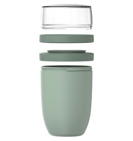 DéBlé Mepal Ellipse 3-delige lunchpot 900 ml 113143 bedrukt met logo