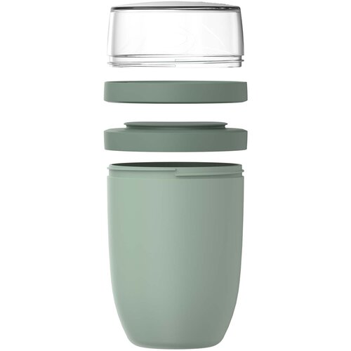 DéBlé Mepal Ellipse 3-delige lunchpot 900 ml 113143 bedrukt met logo