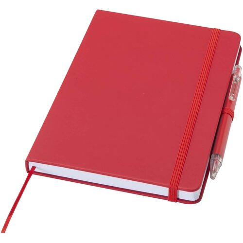 DéBlé Spectrum A5 recycled notitieboek en balpen set 107402 bedrukt met logo