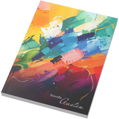DéBlé Novella Austen A5 softcover notitieboek 210908 bedrukt met logo