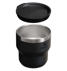 Stanley Stay Hot 295 ml (100973) stapelbare RVS koffiebeker met deksel bedrukt met logo