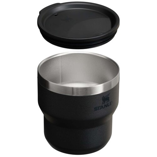Stanley Stay Hot 295 ml (100973) stapelbare RVS koffiebeker met deksel bedrukt met logo