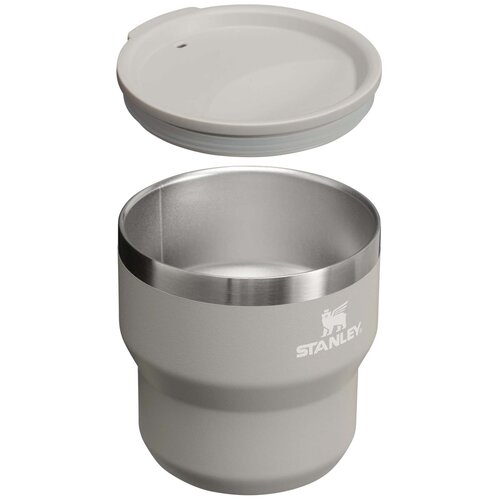 Stanley Stay Hot 295 ml (100973) stapelbare RVS koffiebeker met deksel bedrukt met logo