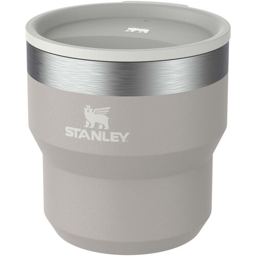 Stanley Stay Hot 295 ml (100973) stapelbare RVS koffiebeker met deksel bedrukt met logo