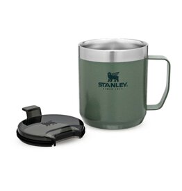 Stanley Everyday Camp Mug 350 ml (100949) RVS koffiemok met handgreep en deksel bedrukt met logo