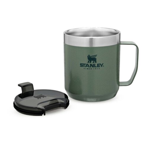 Stanley Everyday Camp Mug 350 ml (100949) RVS koffiemok met handgreep en deksel bedrukt met logo