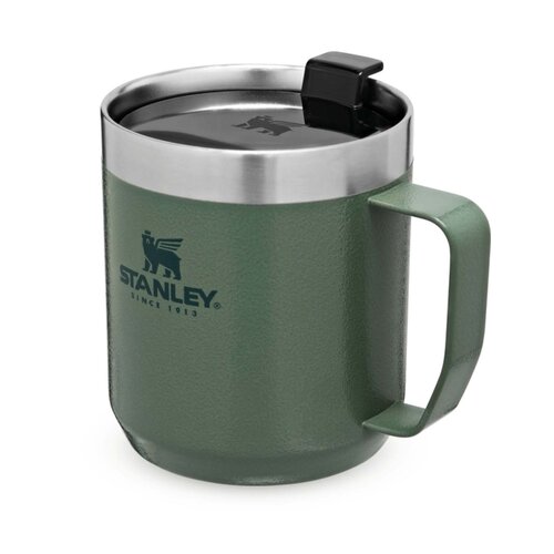 Stanley Everyday Camp Mug 350 ml (100949) RVS koffiemok met handgreep en deksel bedrukt met logo