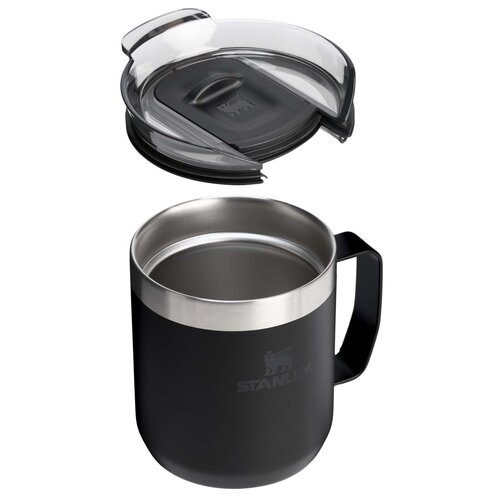Stanley Everyday Camp Mug 350 ml (100949) RVS koffiemok met handgreep en deksel bedrukt met logo