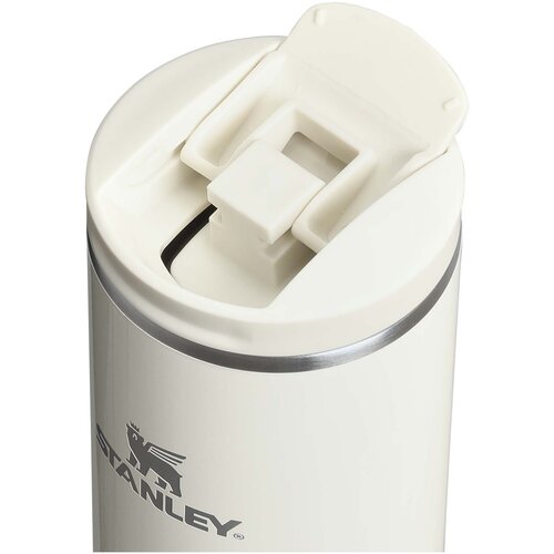 Stanley Transit Fliptop 470 ml (100944) lekvrije RVS thermosbeker met Fliptop-deksel bedrukt met logo