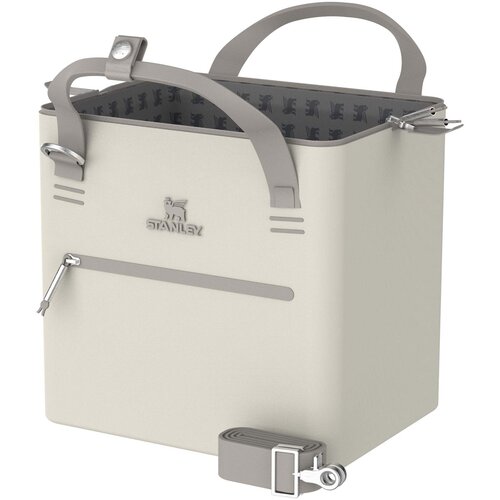 Stanley All-Day Julienne minikoeltas (100946) van gerecycled polyester voor 10 blikjes bedrukt met logo