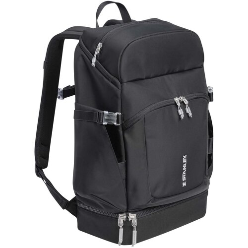 Stanley Vitalize Macro Method rugzak 29L (100947) van gerecycled polyester met 16 inch laptopvak bedrukt met logo