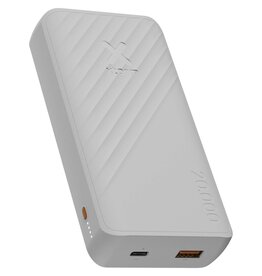 Xtorm Go2 20W powerbank 20.000 mAh (124609) van gerecycled ABS met USB-C en USB-A bedrukt met logo