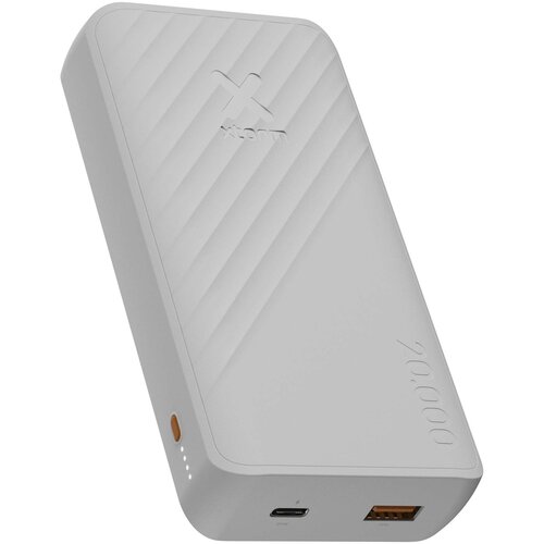 Xtorm Go2 20W powerbank 20.000 mAh (124609) van gerecycled ABS met USB-C en USB-A bedrukt met logo