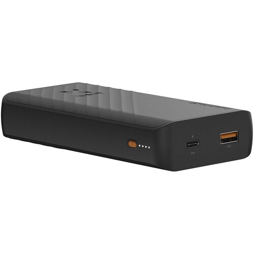 Xtorm Go2 20W powerbank 20.000 mAh (124609) van gerecycled ABS met USB-C en USB-A bedrukt met logo