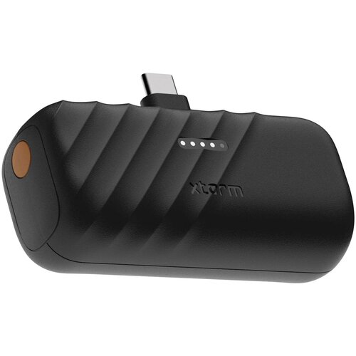 Xtorm Go2 PowerShot 20W powerbank 5000 mAh (124601) met uitklapbare USB-C-stekker en bedrijfslogo