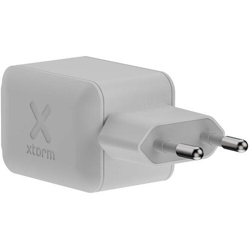Xtorm NextGen 70W wandlader (124611) met USB-C en USB-A van gerecycled ABS voorzien van bedrijfslogo