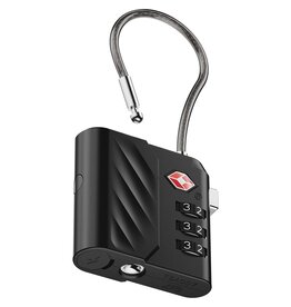 Xtorm Lock Tag TSA kofferslot met Bluetooth-tracker (124613) voor Apple Zoek mijn en Google Find Hub bedrukt met logo