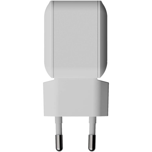 Xtorm NextGen 45W wandlader (124607) wit met USB-C en USB-A van gerecycled ABS gegraveerd met bedrijfslogo