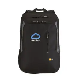 <p>Wil je een <strong>Case Logic laptoprugzak 17 inch bedrukken met logo</strong>? De Case Logic Laptop Backpack (261513) is een ruime laptoprugzak van dobbynylon met een inhoud van 25 liter. Het beschermde laptopvak, de slimme opbergvakken en de comfortabele draagconstructie maken deze rugzak geschikt voor dagelijks zakelijk gebruik, woon-werkverkeer en reizen.</p> <p> </p> <h2>Beschermd laptopvak voor laptops tot 17 inch</h2> <p>Het aparte laptopvak is geschikt voor breedbeeldlaptops tot maximaal 17 inch. De beschermende foamvoering helpt de laptop tijdens het vervoeren te beschermen. Doordat het vak voor driekwart geopend kan worden, kun je de laptop gemakkelijk plaatsen en uitnemen.</p> <p>Naast het laptopvak beschikt de rugzak over een extra opbergvak voor boeken, documenten en mappen. Met 25 liter inhoud is er voldoende ruimte voor de dagelijkse werkbenodigdheden zonder dat je verschillende tassen hoeft mee te nemen.</p> <p> </p> <h2>Smart Organization voor elektronica en accesso