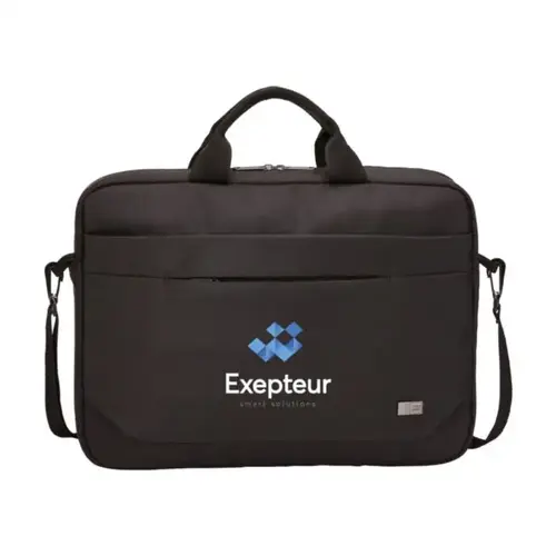 DéBlé Case Logic Advantage Attaché 15,6 inch laptoptas 14L 261521 bedrukt met logo