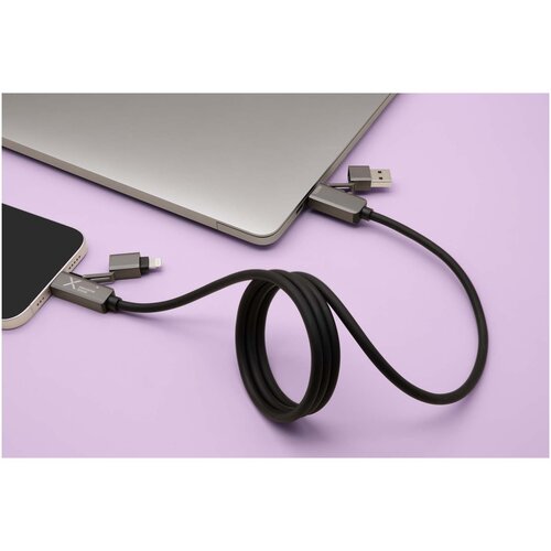 SCX.design C59 magnetische siliconen oplaadkabel 100W (2PX215)