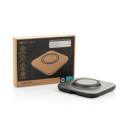 DéBlé Quantum ultra-fast 25W magnetische draadloze lader P309.12 bedrukken met logo