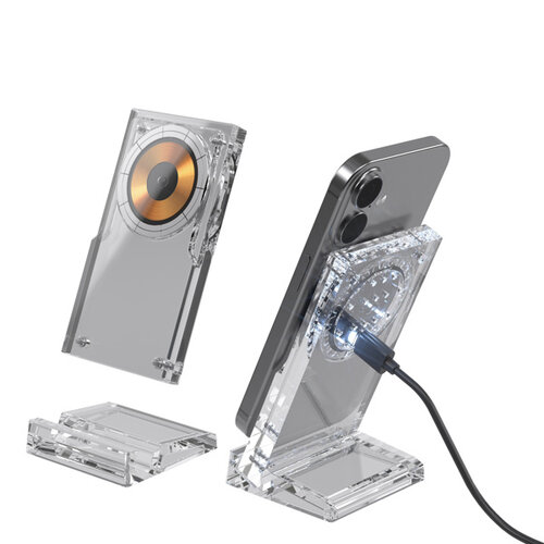 DéBlé Magcharge 15W standaard voor magnetisch draadloos opladen P309.08 bedrukken met logo