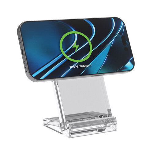 DéBlé Magcharge 15W standaard voor magnetisch draadloos opladen P309.08 bedrukken met logo