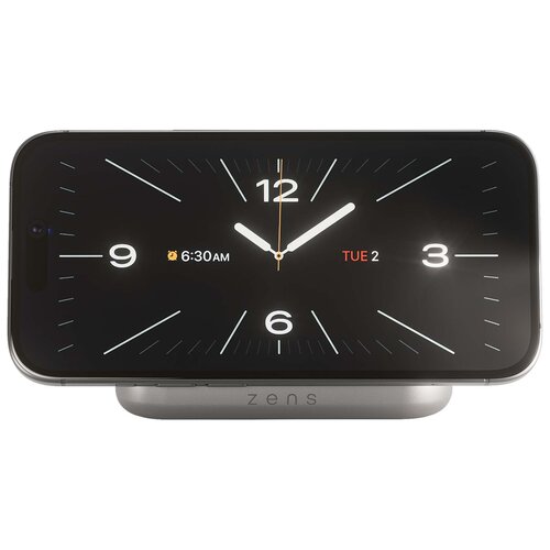 DéBlé Zens Magnetic Nightstand Charger 15W Qi2 120820 gegraveerd met logo
