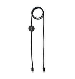 DéBlé ARGER 60W USB-C oplaad- en datakabel 1 meter MO3151 met smartwatch-oplader bedrukt met logo