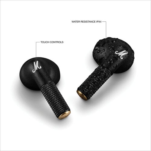 DéBlé Marshall Minor IV 30H+ zwarte draadloze TWS oordoppen RB100665