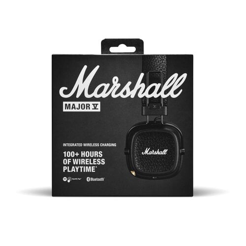 DéBlé Marshall Major V 100H+ zwarte draadloze hoofdtelefoon RB100683