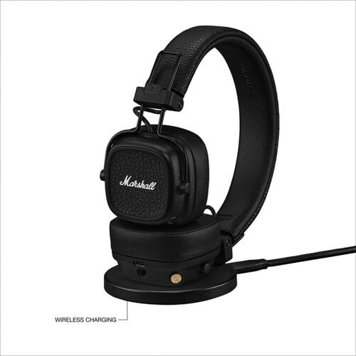 DéBlé Marshall Major V 100H+ zwarte draadloze hoofdtelefoon RB100683
