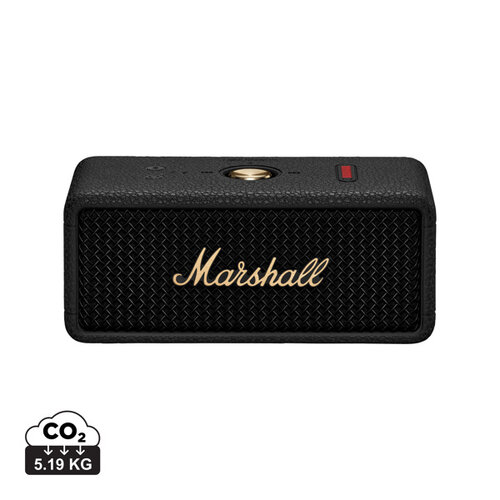 DéBlé Marshall Emberton III 31H+ Bluetooth speaker RB100688 zwart messing met 360 graden geluid
