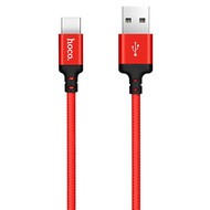 Hoco Hoco Charge&Synch USB-C Cable Red (1 meter)