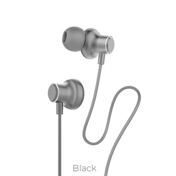 Hoco Hoco Magic Sound black wired earphones with microphone