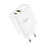 Hoco Hoco dual port speed charger USB-C & USB-A