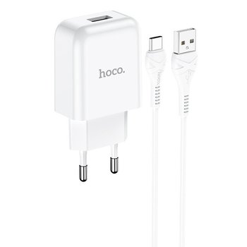 Hoco Hoco Vigour Travel Charger Set USB-C - White