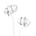 Hoco Hoco Mini In-Ear Silicone Sleep Oordopjes 3 5mm - Wit