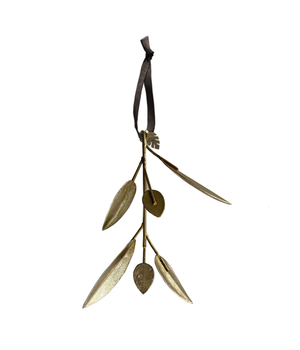 5 METAL LEAF ORNAMENTS out of stock