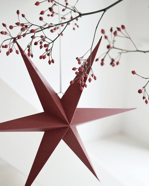 RUSTY RED PAPER STARS out of stock